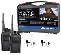 Midland G15 Pro NC PMR 2er Security-Koffer inkl. MA 31-M C1127.S2 Emetteur-récepteur PMR jeu de 2