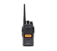 Midland G18 Pro NC Talkie-walkie PMR446 à usage libre, conforme aux normes militaires et doté d'un système d'annulation du bruit pour des échanges
