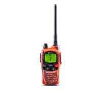 Midland G9 Pro Blaze C1385.02 - Talkie Walkie Longue Portée 12Km Professionnel, IPX4 Étanche Waterproof Airsoft et Outdoor 101 Canaux - 32 PMR446/69 LPD, Autonomie 23H, 4 Piles Rechargeables