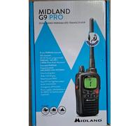 Midland G9 PRO Talkie-Walkie Avec Oreillette - Noir Neuf