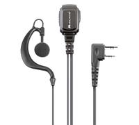 Midland MA 21-LK Pro C1496.01 - Oreillette Contour d'oreille avec Micro et câble spiralé, Compatible G10 Pro, G11 Pro, G13 Pro, Gamme CT, BR180, D10