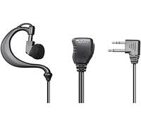 Midland MA21-LI, Casque et Microphone avec Bras, Support Midland à 2 Broches, Microphone PTT, Interrupteur VOX, Compatible avec Walkie Talkie G5/G7/G8/G9, C70904