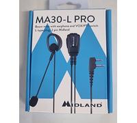 Midland Casque audio MA 30-L Pro Noir