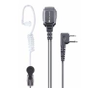 Midland - Micro avec Écouteur MA31-L Pro Sécurité, Airsoft et Outdoor - Cable Microphone Double Clip Compatible avec Radio Récepteur Émetteur Alan 42, Talkie Walkie Midland G7 G9 Série XT M-Mini M-20