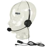 Midland Micro-casque C652.02 MA 35L sur-oreille, filaire, archet réglable, micro col de cygne, PTT