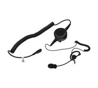 Midland - Micro Écouteur Mono C1253 Universelle Réglable pour Sécurité et Outdoor - Cable Microphone à 2 PIN Compatible avec Radio et Intercom Résistant pour Usage Intensif, Pro et Militaire
