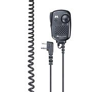 Midland - Micro Haut Parleur MA26-XL pour Talkie Walkie, Microphone Contrôle Volume Intégré, Connecteur L 2 Pin PTT pour Transmission Précise, Câble Spirale Compatible avec Radio Série G7 G9 XT XT Pro