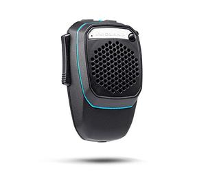 Midland - Micro sans Fil Bluetooth Dual Mike CB Talk et Haut Parleur Camion/Voiture/CampingCar Analogique et Numérique, Microphone Enceinte Bluetooth Super Bass 3W, DSP, Ring Light, Cable USB, Charge
