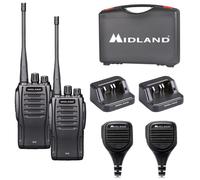 Midland D10 Set de 2 radios avec mallette de transport