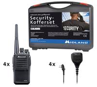 Midland G15 Pro PMR 4er Security inkl. MA 25-M C1127.S3 Talkie-walkie PMR jeu de 4