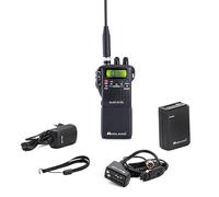 Midland - Radio CB Portable sans Licence Alan 42 DS, Multi Bande pour Tous les Pays EU, Squelch Numérique - Radio Récepteur Émetteur Professionnel AM/FM Prise 2 Pin, Antenne e Autres Accessoires