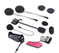 Midland Second Helmet Full Kit C1551 - Kit Intercom deuxième Casque Complet Compatible avec R1 Mesh, BTR1 Advanced, BTR1 Advanced X, BTR1