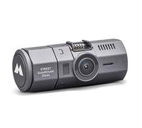 Midland Street Guardian Dual C1285, Double Caméra de Tableau de Bord, Double Caméra Vidéo de Voiture avec Enregistreur, Full HD 1080p, Grand Angle 160°, Ventouse et Prise Allume-Cigare Inclus, Gris