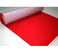 Midland Textiles Mini rouleau de feutrine en acrylique autocollant uni pour loisirs créatifs - 500 cm x 45 cm - Rouge cerise 11