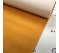 Midland Textiles Mini rouleau de feutrine en acrylique autocollant uni pour loisirs créatifs - 500 cm x 45 cm - Jaune moutarde 21