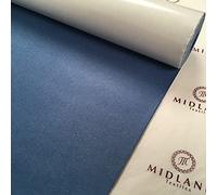 Midland Textiles Mini rouleau de feutrine en acrylique autocollant uni pour loisirs créatifs - 500 cm x 45 cm - Bleuet 35