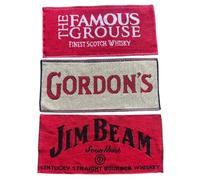 Midlands Bar Suppliers Lot de 3 serviettes de bar - The Famous Grouse/Gordons, etc
