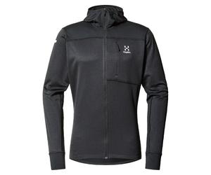 Midlayer HAGLOFS L.I.M Mid Multi Hood (true Black) Homme M