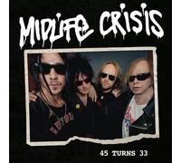 Midlife Crisis – 45 Turns 33 – Vinyle 12" Splatter noir/blanc