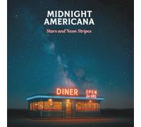 Midnight Americana: Stars and Neon Stripes: A Visual Americana Book Featuring Nighttime Culture, Neon, and Roadside History