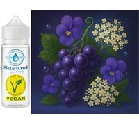 Midnight Bloom - violette raisin & fleur de sureau arôme concentré - Vegan - Sasami - 100 ml