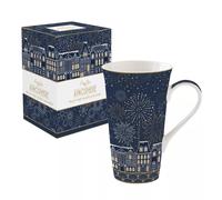 MIDNIGHT coffret 1 Mégamug 60cl en porcelaine