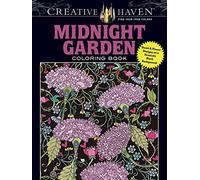 Midnight Garden Adult Coloring Book