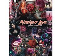 Midnight Love Cut and Collage - Gothic Valentine's Ephemera for Junk journaling scrapbooking