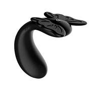 Midnight Magic Black Butterfly G Renegade Vibrating King Plug Medium Black Taille Unique