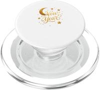 Midnight Magic - Lune & Étoiles Nouvel an PopSockets PopGrip pour MagSafe