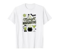 Midnight Margaritas Cocktail Halloween Citron Vert et Noix de Coco T-Shirt