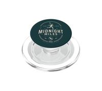 Midnight Miles Social Club Night Run Music Runner PopSockets PopGrip pour MagSafe