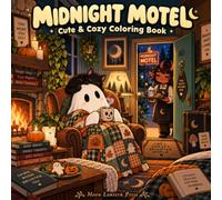Midnight Motel: Cute & Creepy Coloring Cozy Book