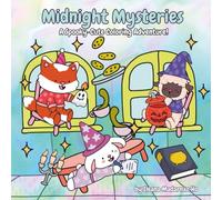 Midnight Mysteries: Adorable and Creepy Coloring Book for Teens and Adults - Midnight Mysteries with Garden Puffies