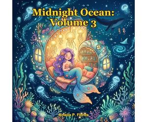 Midnight Ocean: Volume 3: Bold and Easy Deep Sea Coloring Book for Adults - Relaxing Whimsical Underwater Wonders