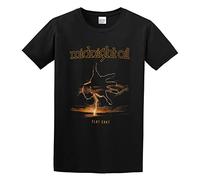 Midnight Oil Flat Chat Men's T-Shirt Unisex Black Cotton Print Tee Shirts L