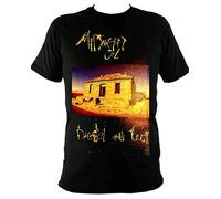 Midnight Oil Graphic Printed T-Shirt Fashion Mens Black Tee L