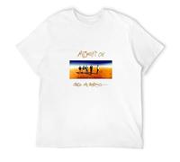 Midnight Oil Men's T-Shirt Unisex White Cotton Print Tee Shirts L