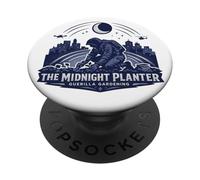 Midnight Planter Guérilla Gardening Covert PopSockets PopGrip Adhésif