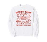 Midnight Ramen Society Tokyo Japan, Nouilles de Fin de soirée rétro Sweatshirt
