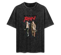 Midnight Run T-Shirt Unisex Black Tee L