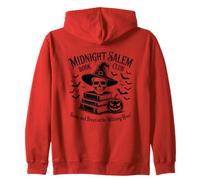 Midnight Salem Book Club Livres Balai Witching Hour Sweat à Capuche