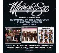 MIDNIGHT STAR - NO PARKING ON THE DANCEFLOOR/PLANETARY INVASION...2 CD NEUF