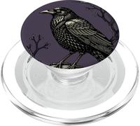 Midnight Watch The Ravens Perch PopSockets PopGrip pour MagSafe