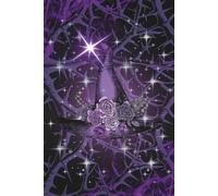 Midnight Witch - Floral Hat: Lined Notebook: Part of The Rebel Coven Range