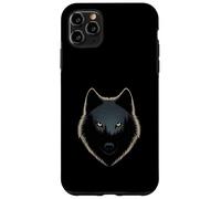 Midnight Wolf Forest Moon Nature Scène Coque pour iPhone 11 Pro Max