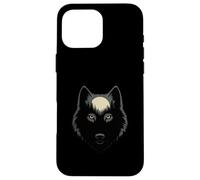 Midnight Wolf Forest Moon Nature Scène Coque pour iPhone 16 Pro Max
