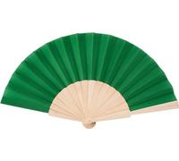 MidOcean - Éventail à main "Fanny Wood", bois MO1127 (Taille unique) (Vert)