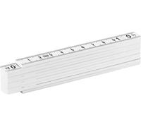 MidOcean - Règle "Meter", Pliable MO1678 (1 m) (Blanc)