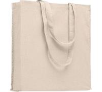 MidOcean - Sac à provisions "Bente", coton bio MO230 (taille unique) (Beige)